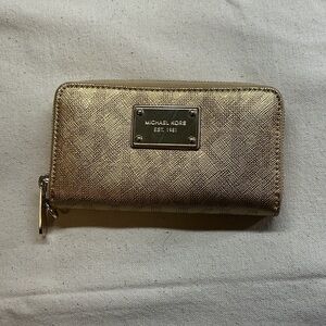 Michael Kors Gold Women's Wallet